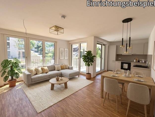 Wohnung zur Miete - Erstbezug 1.314 € 3 Zimmer 79,6 m² Leonberg Leonberg 71229