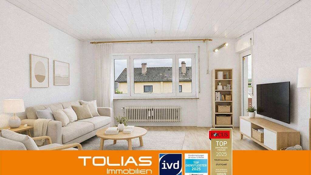 Wohnung zum Kauf 224.900 € 3 Zimmer 75 m² 1. Geschoss Hemmingen 71282