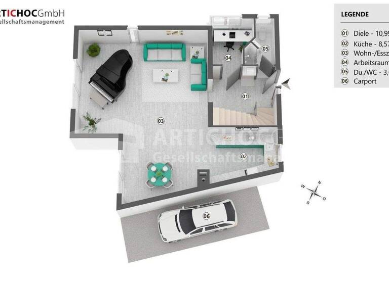 Einfamilienhaus zum Kauf 1.168.000 € 5 Zimmer 154,3 m² 306 m² Grundstück Durlach Karlsruhe 76227