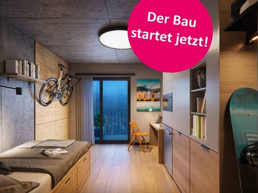 Wohnung zum Kauf - Erstbezug 182.187 € 1 Zimmer 16 m² 1. Geschoss Amraser-See-Straße 4 Amras Innsbruck 6020