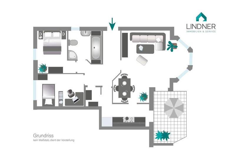 Wohnung zum Kauf 145.000 € 3 Zimmer 83,7 m² EG Ebersdorf Chemnitz 09131