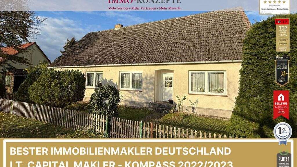 Einfamilienhaus zum Kauf - Erstbezug 125.000 € 5 Zimmer 112 m² 2.766 m² Grundstück Jamel Banzkow / Jamel 19079