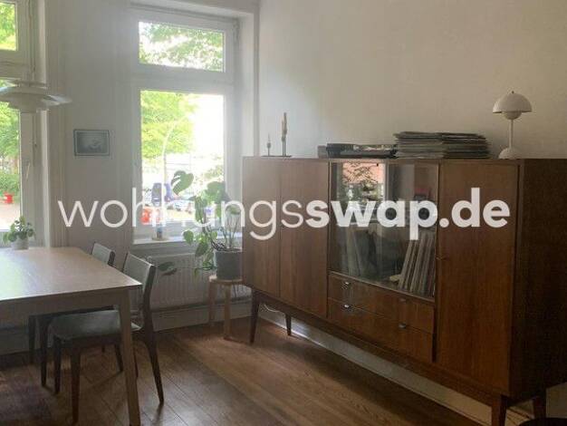 Studio zur Miete Tauschwohnung 1.100 € 3 Zimmer 62 m² 1. Geschoss Eimsbüttel Hamburg 20257