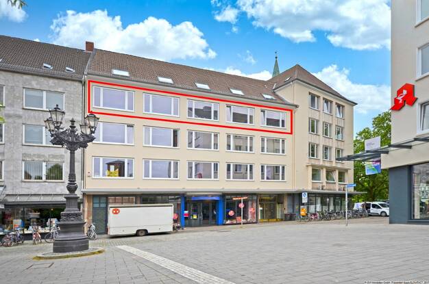 Büro-/Praxisfläche zur Miete 8,50 € 144 m² Bürofläche Altstadt Kiel 24103