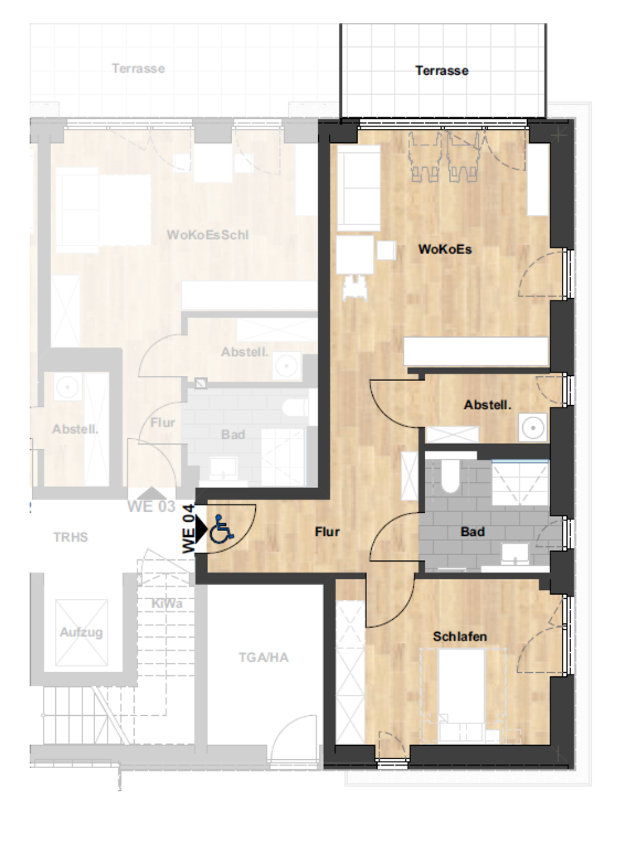 Wohnung zur Miete 870 € 2 Zimmer 65,2 m²<br/>Wohnfläche 01.03.2025<br/>Verfügbarkeit Riensförde Stade 21680