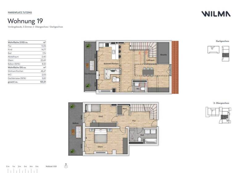Wohnung zum Kauf 1.350.000 € 3 Zimmer 123,3 m² EG Tutzing 82327