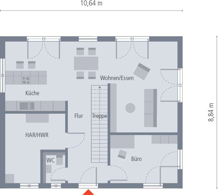 Haus zum Kauf provisionsfrei 513.900 € 5 Zimmer 154 m²<br/>Wohnfläche 500 m²<br/>Grundstück Quierschied Quierschied 66287