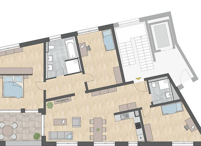 Wohnung zum Kauf provisionsfrei 798.900 € 4 Zimmer 129,6 m²<br/>Wohnfläche Waldenbuch 71111