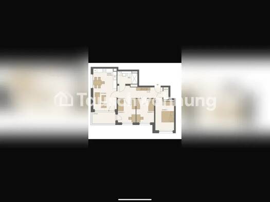 Wohnung zur Miete Tauschwohnung 1.500 € 4 Zimmer 90 m² 2. Geschoss Babelsberg Süd Potsdam 14482
