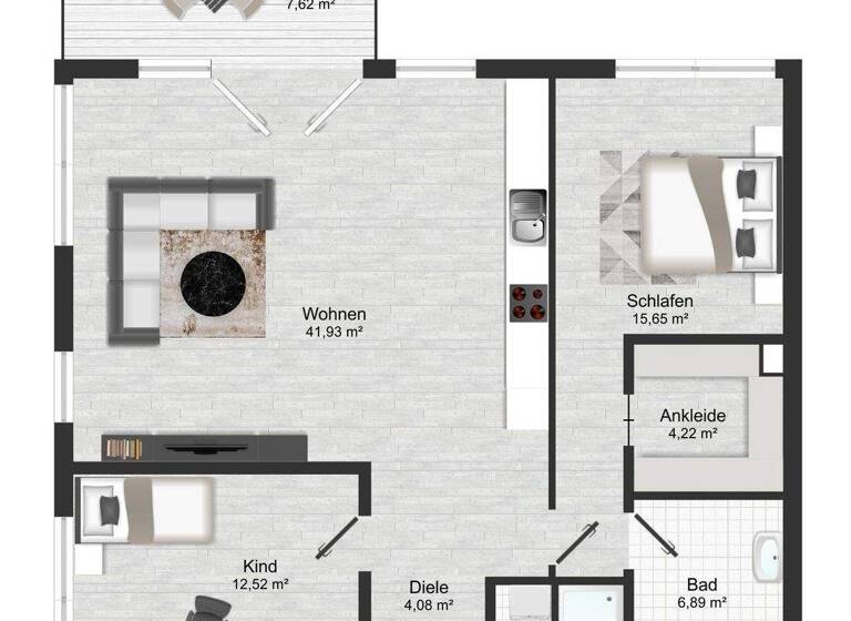 Wohnung zum Kauf provisionsfrei 1.079.000 € 3 Zimmer 94 m² Geiselgasteigstraße 126a Untergiesing-Harlaching München 81545