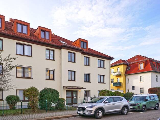 Wohnung zur Miete 635 € 3 Zimmer 80,6 m² 2. Geschoss Wächterstraße 53 Kaditz Dresden 01139