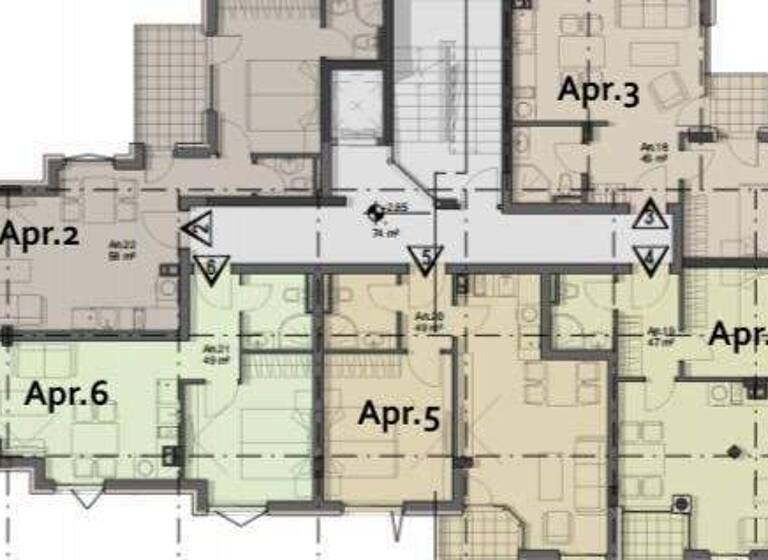 Studio zum Kauf - Erstbezug provisionsfrei 203.000 € 2 Zimmer 58 m² 2. Geschoss Nessebar 8230