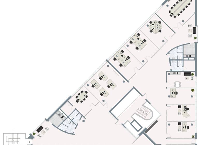 Bürofläche zur Miete 8.200 € 17 Zimmer 822 m² Bürofläche teilbar ab 401 m² Ettlingen 76275