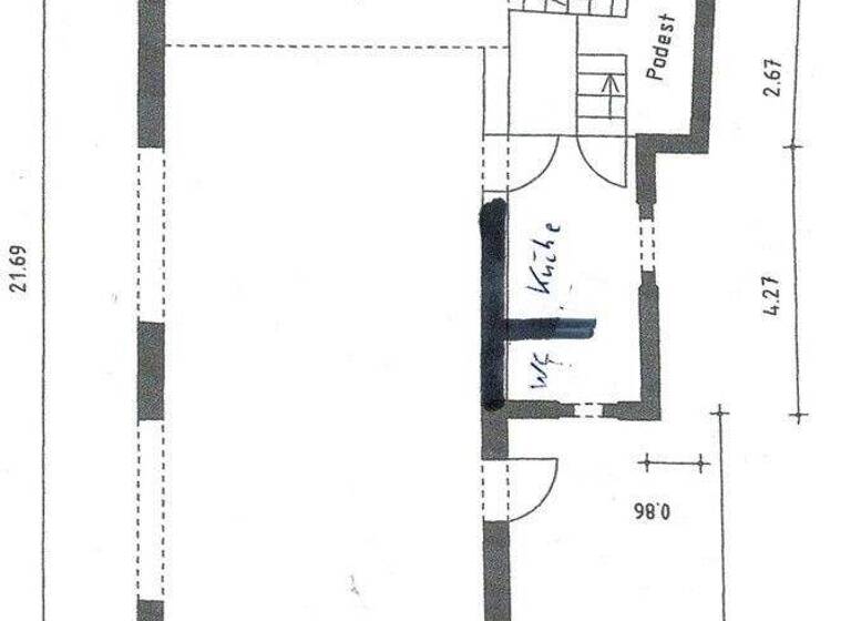 Laden zur Miete 700 € 2 Zimmer 80 m² Verkaufsfläche Gladbach Bergisch Gladbach 51465