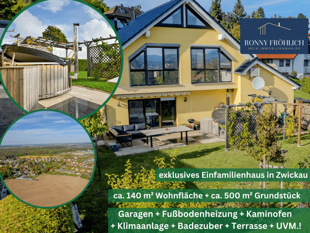 Einfamilienhaus zum Kauf 399.000 € 4 Zimmer 138,4 m² 500 m² Grundstück Marienthal Zwickau 08060