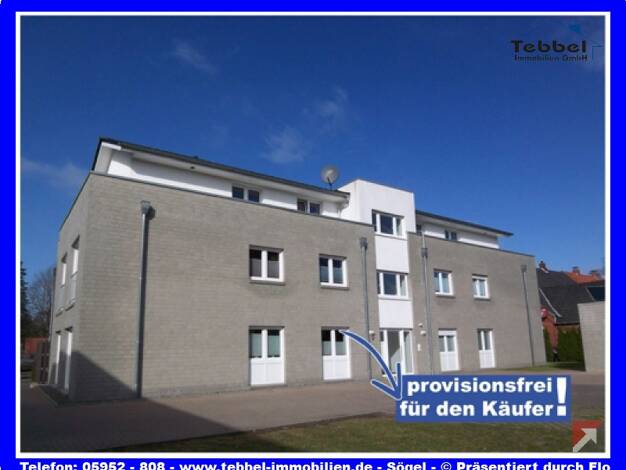 Wohnung zum Kauf provisionsfrei 199.000 € 3 Zimmer 84 m² 1. Geschoss Sögel 49751