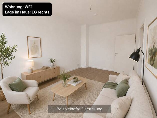 Wohnung zur Miete 750 € 4 Zimmer 88,5 m² EG Marienstraße 4 Innenstadt Wilhelmshaven 26382