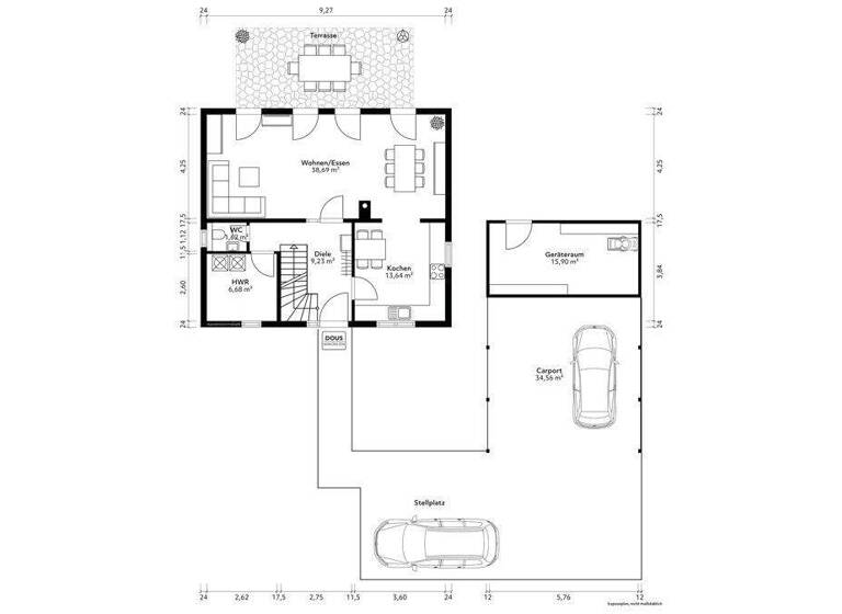 Einfamilienhaus zum Kauf 489.000 € 4 Zimmer 132 m² 791 m² Grundstück Thieshope Brackel / Thieshope 21438