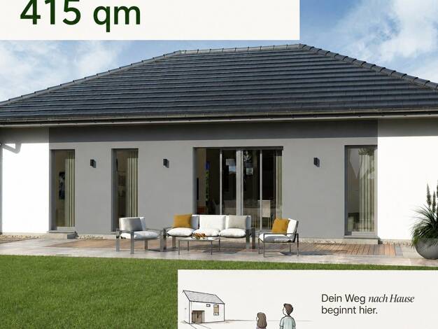Bungalow zum Kauf 470.900 € 3 Zimmer 106 m² 415 m² Grundstück Am Rübekamp 1 Bredenbeck Wennigsen (Deister) 30974