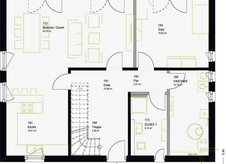 Einfamilienhaus zum Kauf - Erstbezug provisionsfrei 332.700 € 6 Zimmer 185 m² 1.000 m² Grundstück Döttesfeld 56305