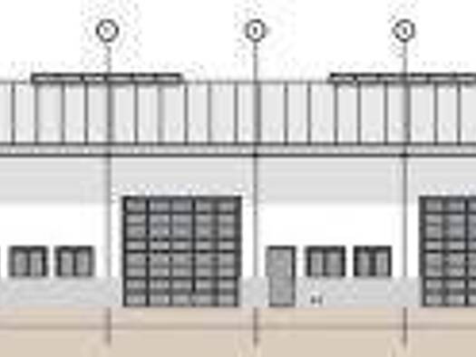 Lagerhalle zur Miete - Erstbezug 12.000 € 1.600 m² Lagerfläche teilbar ab 240 m² Wörth Wörth an der Donau 93086