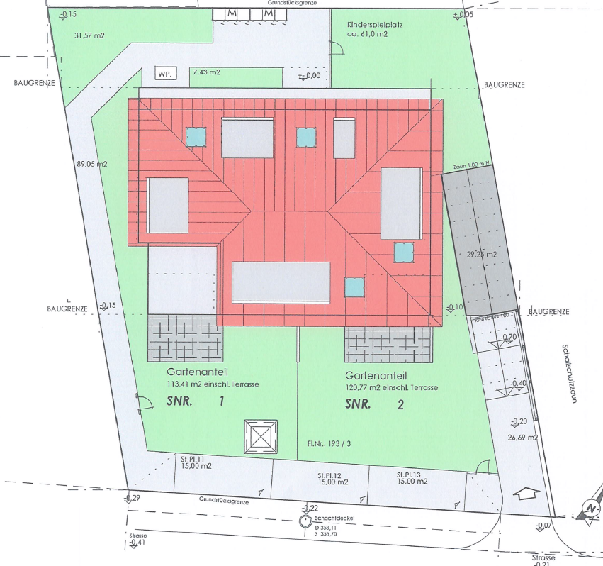 Wohnung zum Kauf provisionsfrei 554.486 € 4 Zimmer 100,6 m²<br/>Wohnfläche 2.<br/>Geschoss ab sofort<br/>Verfügbarkeit Feucht Feucht 90537