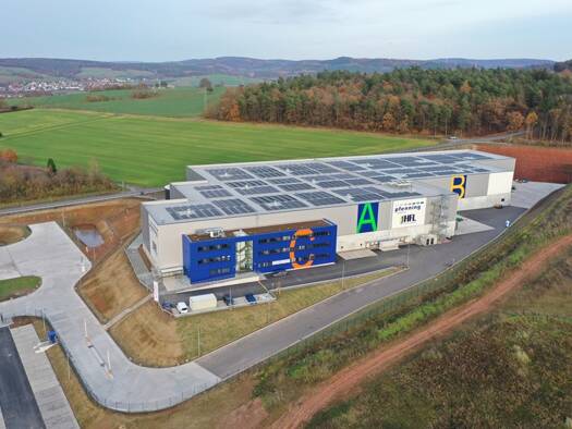 Logistikzentrum zur Miete provisionsfrei 12.000 m² Lagerfläche teilbar ab 6.000 m² Bad Hersfeld 36251