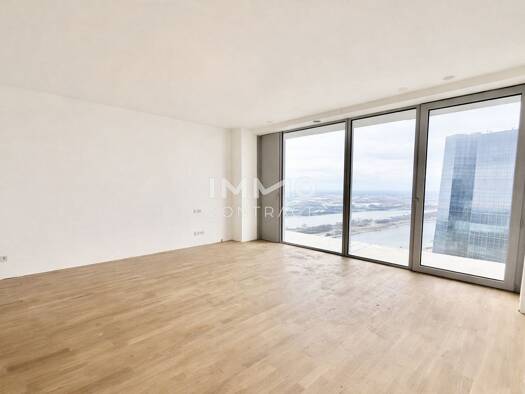 Studio zur Miete - Erstbezug 1.017 € 1 Zimmer 34,2 m² 37. Geschoss frei ab 01.11.2026 Wien 1220