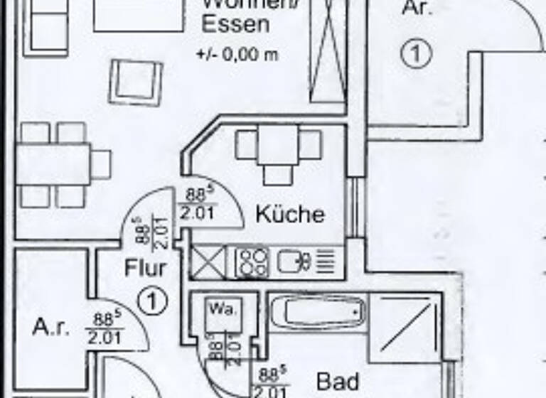 Wohnung zum Kauf 171.000 € 67 m²<br/>Wohnfläche Stadt Ibbenbüren 49477