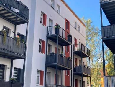 Wohnung zur Miete 590 € 2 Zimmer 59 m² 2. Geschoss frei ab 01.09.2025 Heinrich-Schütz-Str. 11 Halle 06110