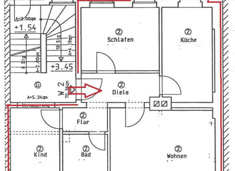 Studio zur Miete 310 € 3 Zimmer 71 m² 3. Geschoss Parkstr. 6 Haselbrunn Plauen 08525