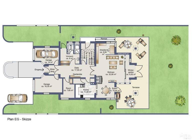 Einfamilienhaus zum Kauf 895.000 € 5 Zimmer 206 m² 827 m² Grundstück Krumpendorf 9201