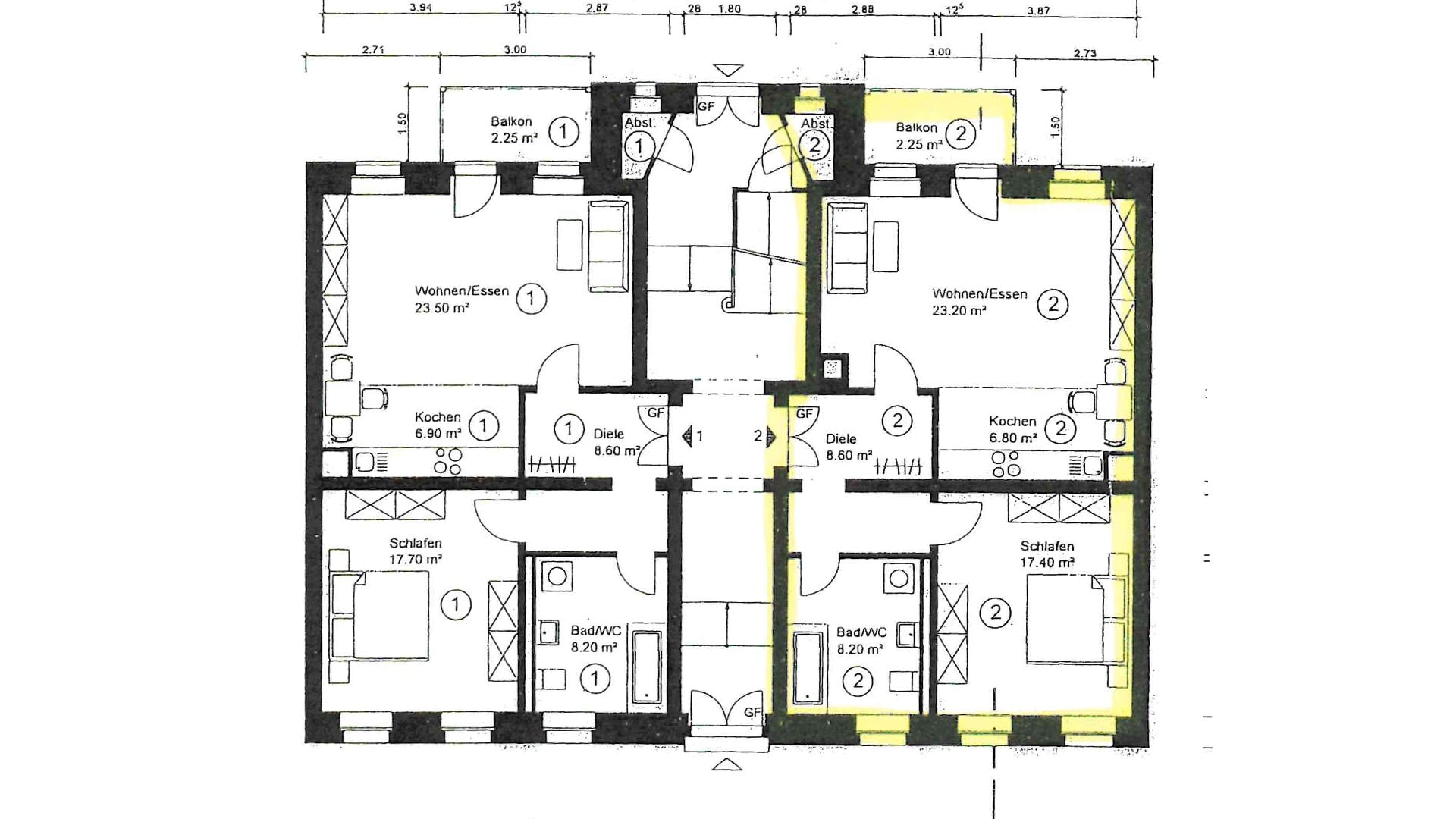 Wohnung zum Kauf 145.000 € 2 Zimmer 66,5 m²<br/>Wohnfläche Kleinzschocher Leipzig 04229