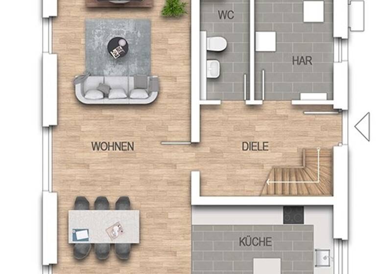 Einfamilienhaus zum Kauf 443.900 € 5 Zimmer 156 m² 770 m² Grundstück Borstel 23845