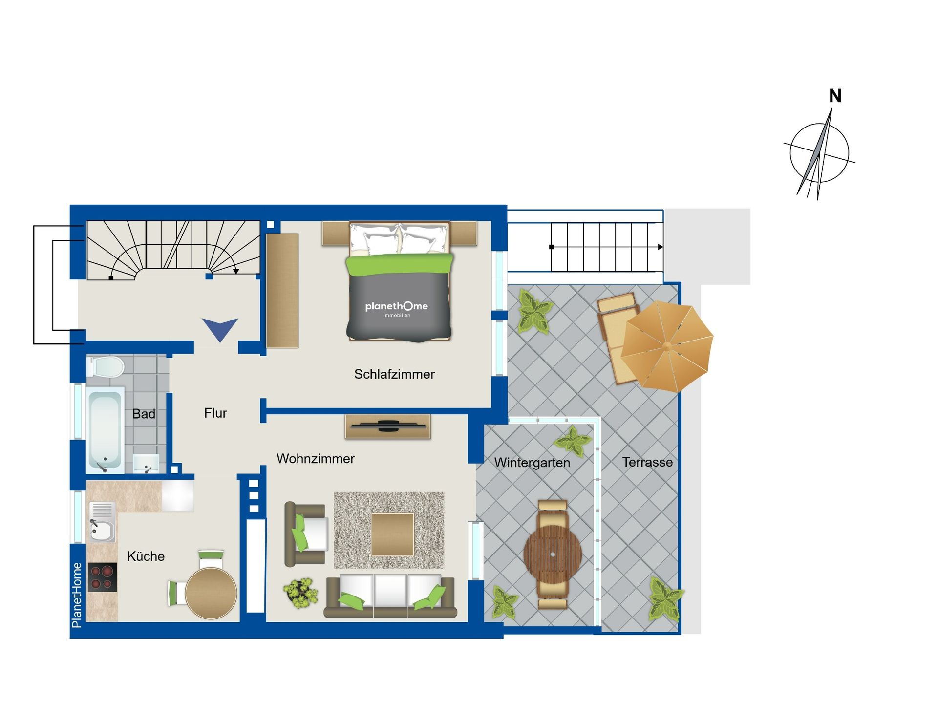 Reihenmittelhaus zum Kauf 399.000 € 8 Zimmer 131,9 m²<br/>Wohnfläche 233 m²<br/>Grundstück Untertheesen Bielefeld 33613