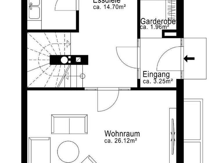 Doppelhaushälfte zum Kauf 998.000 € 4 Zimmer 120,5 m² 380 m² Grundstück Unterhaching 82008