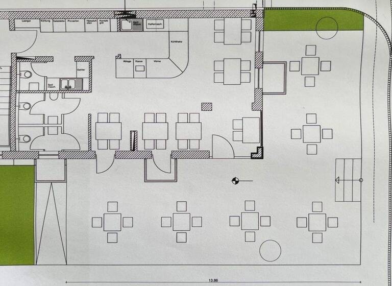 Bar/Café zur Miete provisionsfrei 1.250 € 65 m² Gastrofläche 95 m² Grundstück Friedrich-Ebert-Str. 1 Burghausen 84489