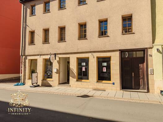 Bürofläche zur Miete 14 € 1,5 Zimmer 32 m² Bürofläche Bachstraße 33 West Jena 07743