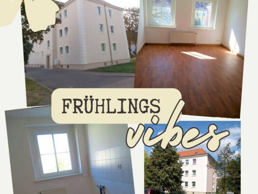 Wohnung zur Miete 358 € 3 Zimmer 59,6 m² 2. Geschoss frei ab 01.05.2026 Herweghstraße 3 Braunsbedra 06242