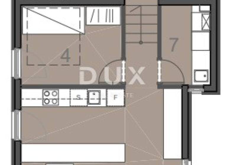 Wohnung zum Kauf 560.000 € 4 Zimmer 125 m² 1. Geschoss Petrcane - Kozino