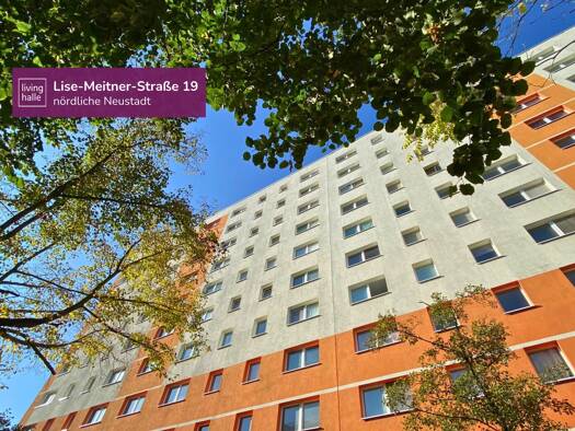 Wohnung zur Miete 435 € 3 Zimmer 58 m² 10. Geschoss Lise-Meitner-Straße 19 Nördliche Neustadt Halle (Saale) 06122