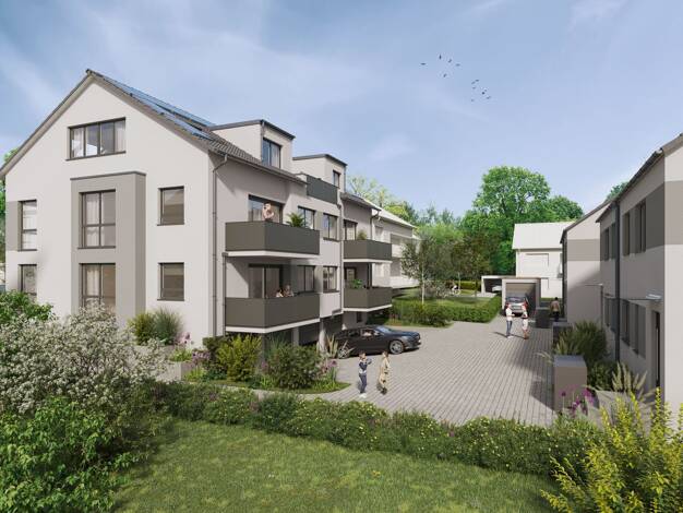 Wohnung zum Kauf - Neubau provisionsfrei 685.900 € 3 Zimmer 105,6 m² 3. Geschoss Gartenstraße 44 Leutenbach Leutenbach 71397