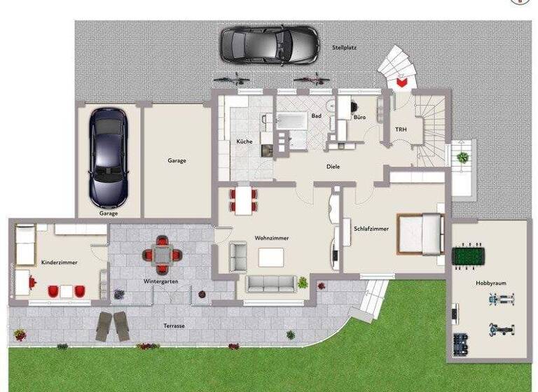 Mehrfamilienhaus zum Kauf 889.000 € 9 Zimmer 268 m² 835 m² Grundstück frei ab sofort Sündersbühl Nürnberg 90431