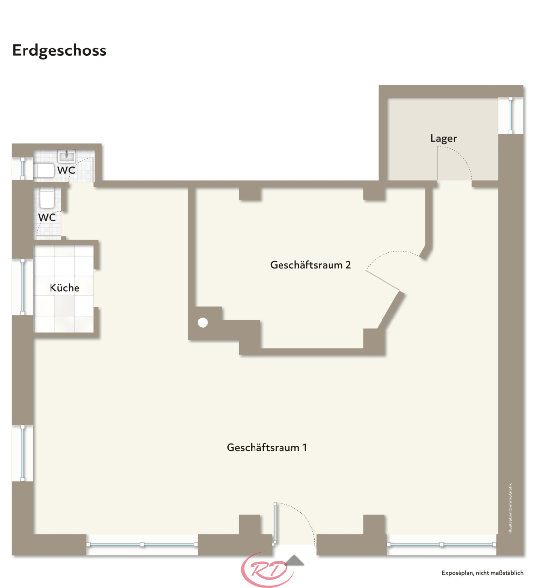 Wohnung zum Kauf 150.000 € 3 Zimmer 104 m²<br/>Wohnfläche Gars Gars 83536