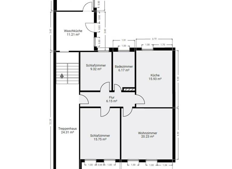 Mehrfamilienhaus zum Kauf als Kapitalanlage geeignet 360.000 € 6 Zimmer 162,1 m² 651 m² Grundstück Mariadorf Alsdorf 52477