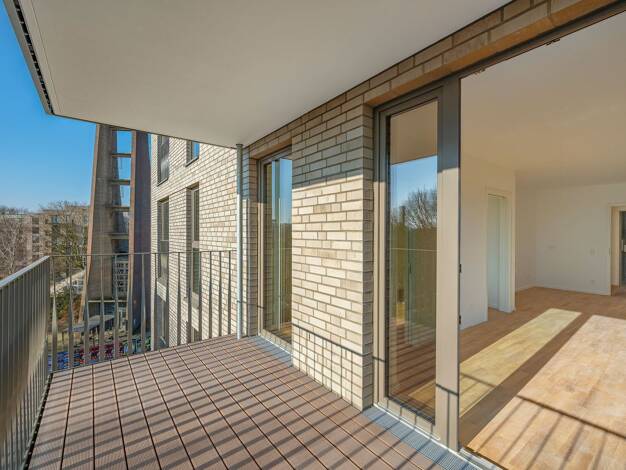 Wohnung zum Kauf - Neubau 430.000 € 2 Zimmer 46 m² 5. Geschoss Rothenburgsort Hamburg 20539
