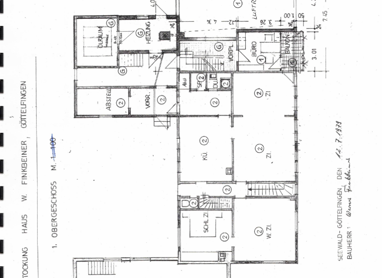 Mehrfamilienhaus zum Kauf 390.000 € 15 Zimmer 393 m² 1.163 m² Grundstück Göttelfingen Seewald 72297