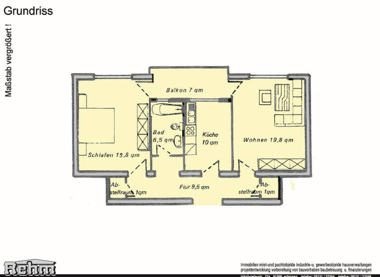 Wohnung zum Kauf 225.000 € 2 Zimmer 71 m²<br/>Wohnfläche Weigelshof Nürnberg 90491