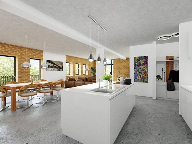 Wohnung zum Kauf provisionsfrei als Kapitalanlage geeignet 599.500 € 4 Zimmer 133 m² Borna 04552