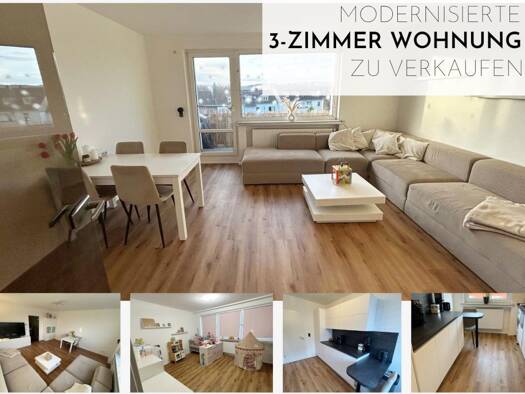 Wohnung zum Kauf 219.000 € 3 Zimmer 78,8 m² 3. Geschoss Mitte Witten 58452